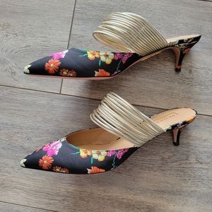 Aquazzura Rendez Vous Floral pumps